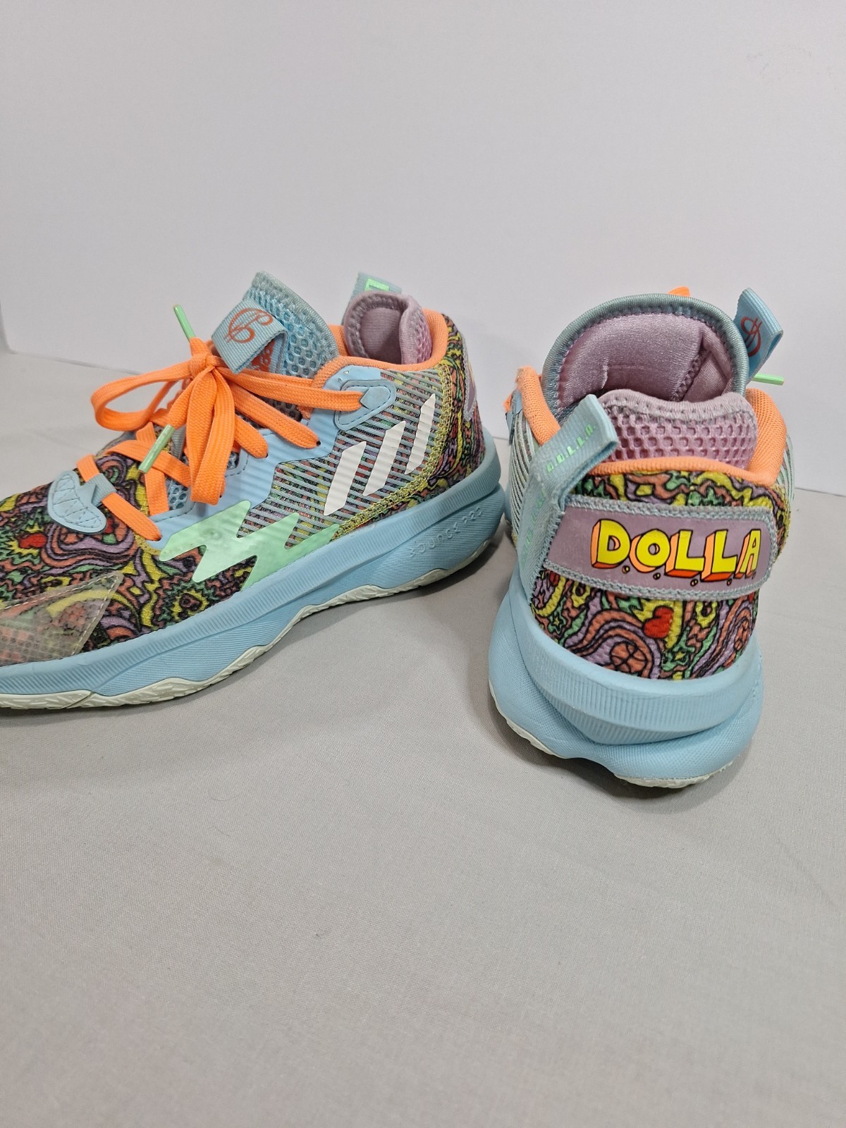 Adidas Basketball Shoes Dame 8 Dolla Formula Zero 2022 Camp Edition Multi Color