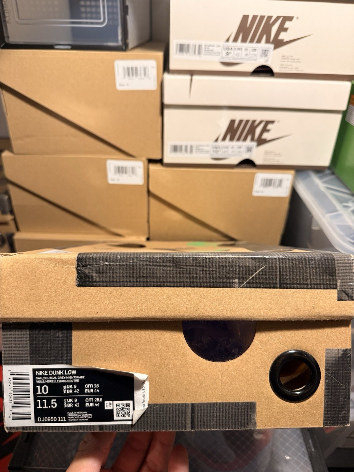 Nike Dunk Low Off-White Lot 16 of 50 Sail/Neutral Gray/White DJ0950-111
