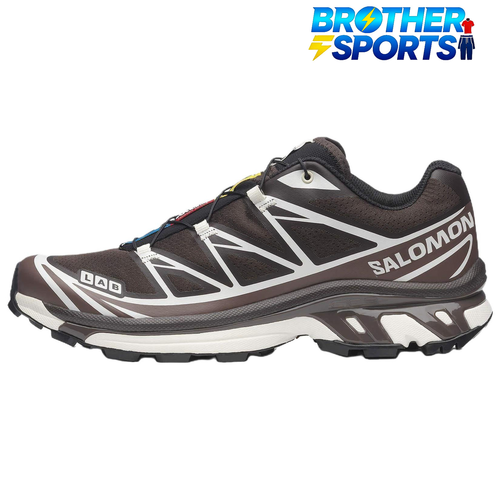 SALOMON XT 6 Running Shoes Men’s Coffee Brown 478661
