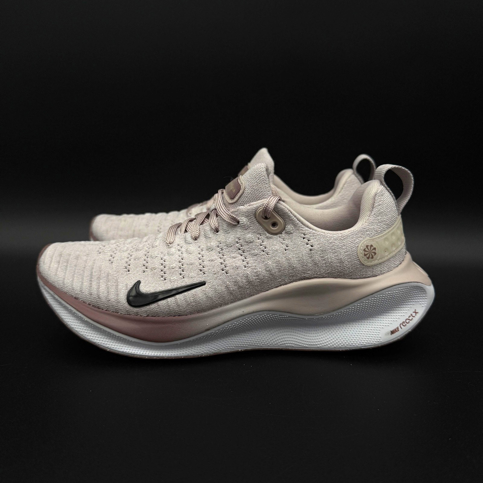 Nike ReactX Infinity Run 4 PLATINUM VIOLET BLACK Running WOMAN #010