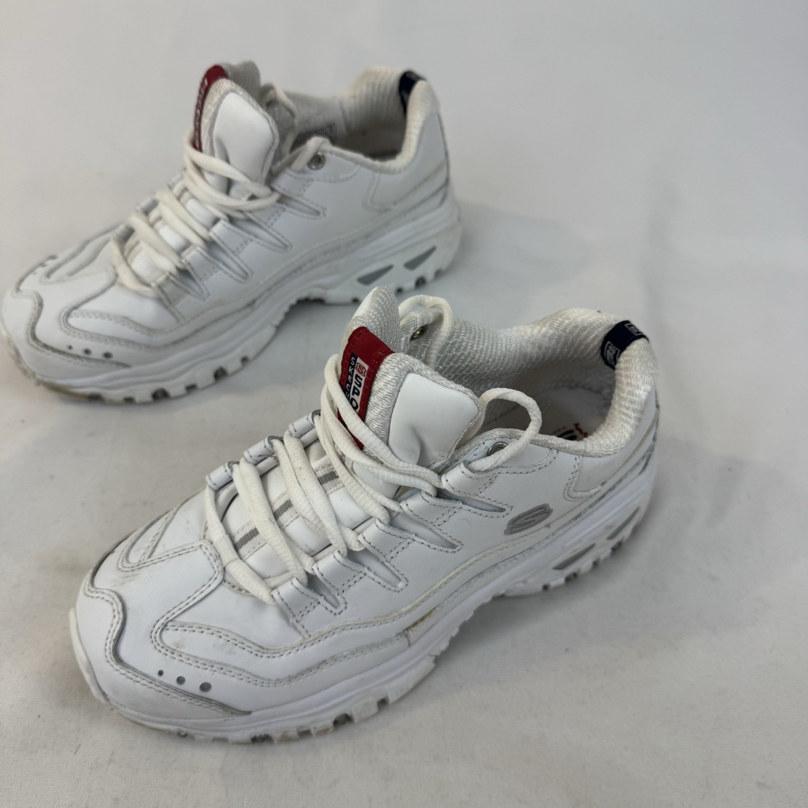 Skechers 2250 Sport Women’s Energy Sneaker White/Millennium Size 7.5 Wide