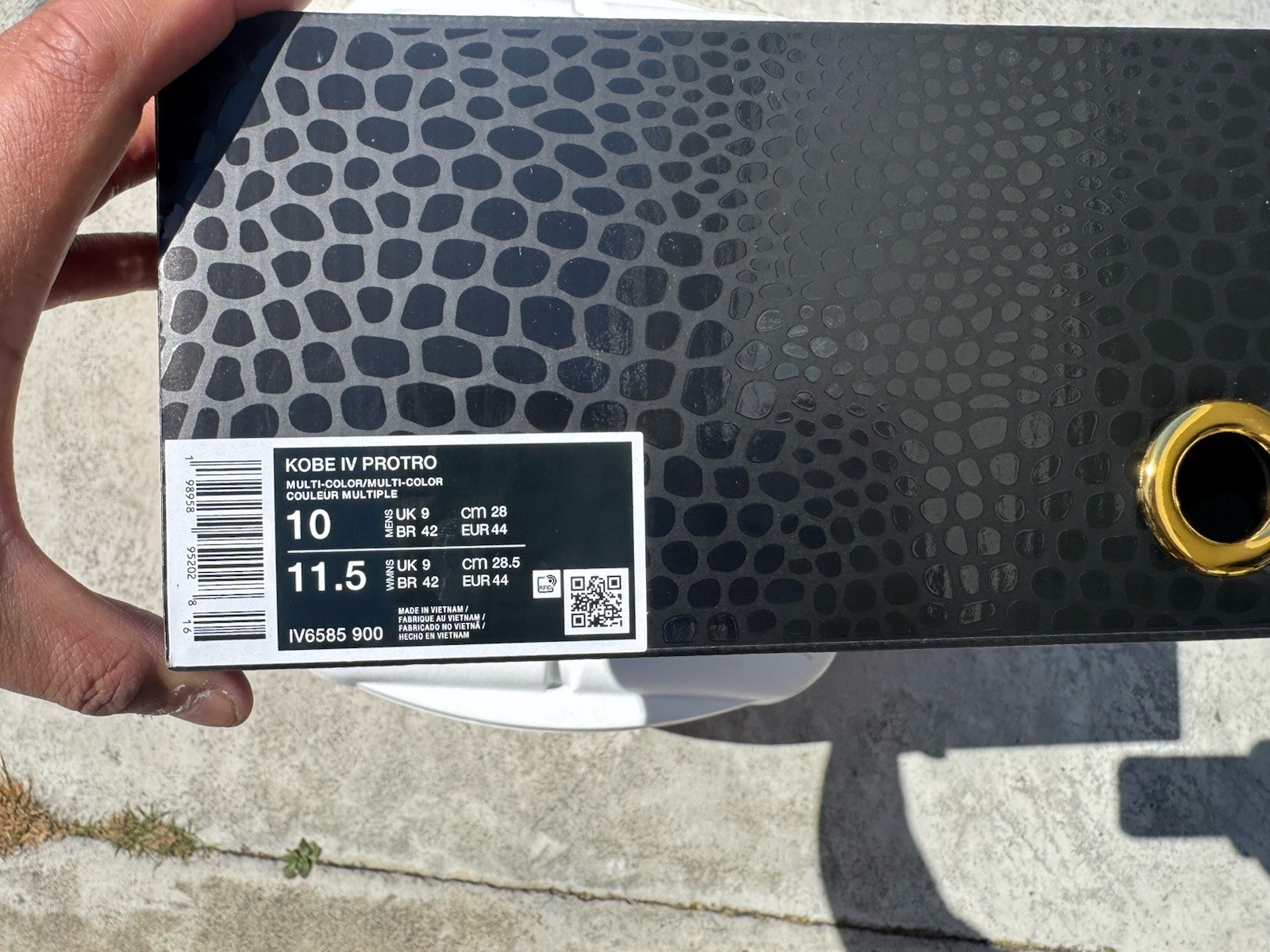 Nike Kobe IV Protro Size 10M “Draft Day” Confirmed *Hornets. *Still Sealed.
