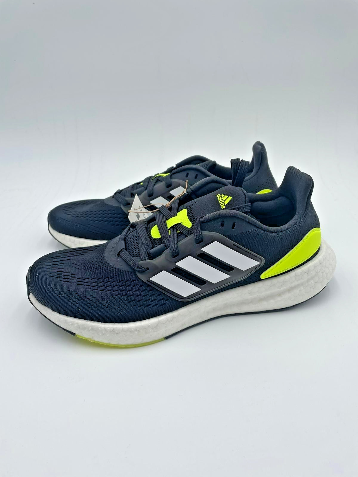 Size 8.5 – adidas PureBoost 22 White Solar Yellow