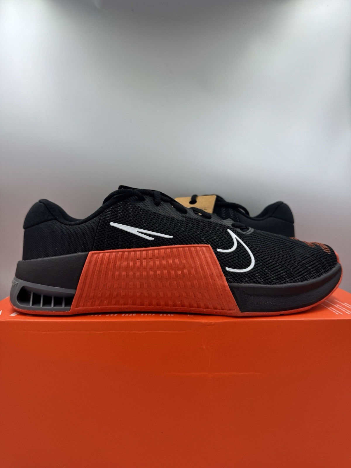 Nike Metcon 9 TB Black Team Orange FD5431-008 Size 12